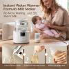Instant Water Warmer, Baby Bottle Warmer with Faster Cooling Fan and LCD Display, Baby Milk Warmer, Electric Kettle with 6 Temperature Control Presets, Breastmilk Warmer, Boil Tea, Coffee view 2