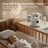 Instant Water Warmer, Baby Bottle Warmer with Faster Cooling Fan and LCD Display, Baby Milk Warmer, Electric Kettle with 6 Temperature Control Presets, Breastmilk Warmer, Boil Tea, Coffee view 4