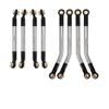 4 Links Set Stainless Steel Clearance Compatible with 1 18 Scale RC Crawler Upgrade Compatible with FCX18 LC80 Model FCX18 02 view 1