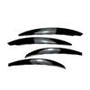 4Pcs Car Front Bumper Splitter Fins Body Spoiler Canards Cover Decoration Trim Exterior Parts for Mercedes-Benz C-Class W206(Black-Glossy Black) view 1