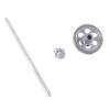 MYHWDRNU RC Car Parts Compatible with MJX for Hyper Go 16207 16208 16209 16210 H16 RC Car Parts Metal Center Drive Shaft Gear Assembly Component view 3