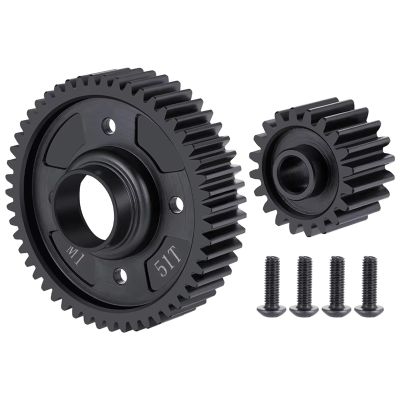 RC Car Upgrade Parts Compatible with X-MAXX 8S for XRT 1/6 1/5 RC Car for Monster Truck Parts Steel Centre Differential 51T Output Gear and 20T Input Gear