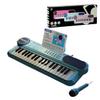 37 Key Electric Piano Keyboard for Kids,Early Learning Educational Electronic Musical Instrument Toys,Microphone & Music Stand,Kids Piano Keyboard for 3-7 Year Old (Blue) view 1