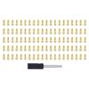 100PCS M2 M3 RC Scale Metal Stainless Screws Kit for 1/10 RC Car Crawler TRX4 TRX6 Axial SCX10 90046 AXI03007 Wheel Rims Upgrade Parts (M2*4mm) view 1