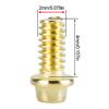 100PCS M2 M3 RC Scale Metal Stainless Screws Kit for 1/10 RC Car Crawler TRX4 TRX6 Axial SCX10 90046 AXI03007 Wheel Rims Upgrade Parts (M2*4mm) view 2