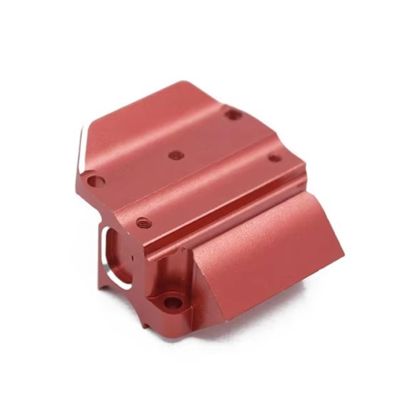 RC Car Upgrade Parts Compatible with ARRMA 6S for KRATON for Typhon for Outcast for Infraction for Limitless 1/8 1/7 RC Car Parts Gearbox Case Bulkhead Cover(Red)