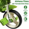 Dinosaur Kids Tricycle for Ages 3-7, Toddler Trike Bike Big Wheel with Lights Music and Airless Tires, Indoor Outdoor Preschool Dinosaur Kids Bike, Birthday Gift for Boys and Girls view 4