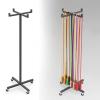 80 120 cm Jump Hoop Rope Storage Rack, Metal Mobile Hula Hoop Holder Stand, Hula Hoop Organizer Cart for Home Gym Office, Space-Saving Hula Hoop Display Stand(High 80cm/31.5in) view 1