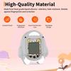 Case for Tamagotchi Nano with Lanyard  Cute Cartoon Silicone Protective Cover for Kids, Soft & Shockproof Shell for Tamagotchi Virtual Pet Keychain, Anti-Drop Holder Accessory (Grey) view 2