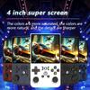 2025 R36MAX Retro Handheld Game Console with 64G 128G Built-in 18000+ 22000+ Classic Games, Portable Hand Held Open Source Linux System 4.0-in 4k HD IPS Screen Video Player (Grey 64G) view 2