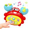 Baby Musical Toys for 1 Year Old Boy Girl, Light Up Music Developmental Learning Toy for Toddlers , Tummy Time Toy12 - 18 Months, Baby Birthday Gift (Crab) view 1