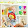 Baby Musical Toys for 1 Year Old Boy Girl, Light Up Music Developmental Learning Toy for Toddlers , Tummy Time Toy12 - 18 Months, Baby Birthday Gift (Crab) view 2