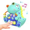 Baby Musical Toys for 1 Year Old Boy Girl, Light Up Music Developmental Learning Toy for Toddlers , Tummy Time Toy12 - 18 Months, Baby Birthday Gift (Dinosaur) view 1