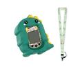 Case for Tamagotchi Nano with Lanyard  Cute Cartoon Silicone Protective Cover for Kids, Soft & Shockproof Shell for Tamagotchi Virtual Pet Keychain, Anti-Drop Holder Accessory (Green) view 1