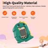 Case for Tamagotchi Nano with Lanyard  Cute Cartoon Silicone Protective Cover for Kids, Soft & Shockproof Shell for Tamagotchi Virtual Pet Keychain, Anti-Drop Holder Accessory (Green) view 2