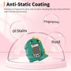 Case for Tamagotchi Nano with Lanyard  Cute Cartoon Silicone Protective Cover for Kids, Soft & Shockproof Shell for Tamagotchi Virtual Pet Keychain, Anti-Drop Holder Accessory (Green) view 3
