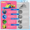22FT Commercial Bounce House for Big Kids 8-12, 100% PVC Inflatable Obstacle Course with Water Slide(950W UL Blower),Splash Water Pool Ball Pit Heavy Duty Quality Outdoor Party 22x8x8.2FT view 3