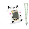 Case for Tamagotchi Nano with Lanyard  Cute Cartoon Silicone Protective Cover for Kids, Soft & Shockproof Shell for Tamagotchi Virtual Pet Keychain, Anti-Drop Holder Accessory (White) view 1