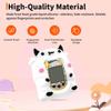 Case for Tamagotchi Nano with Lanyard  Cute Cartoon Silicone Protective Cover for Kids, Soft & Shockproof Shell for Tamagotchi Virtual Pet Keychain, Anti-Drop Holder Accessory (White) view 2