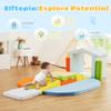 Elftopia 10-Piece Foam Climbing Blocks with Ramp & Stairs for Toddlers,Soft Play Gym Set,Foam Toddler Climbing Toys for Indoor Crawling,Sliding & Creative Play-Dynamic Color view 4