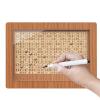 20000 Dollar Wooden Money Bank - Savings Challenge Box with Reusable Acrylic Board, for Kids & Boys (Color: Brown, Size: $1000) view 2