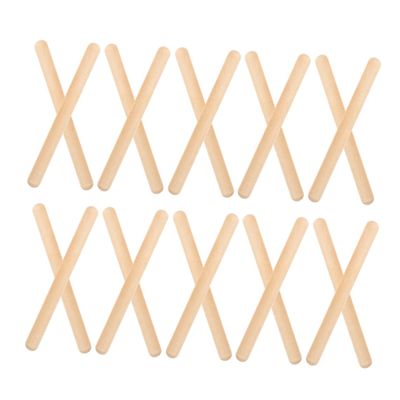 32Pcs Rhythm Sticks Wooden Percussion Instruments for Beginners for Music Education Indoor andCreative Sound Development