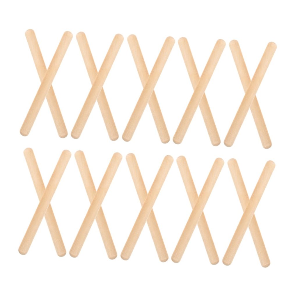 32Pcs Rhythm Sticks Wooden Percussion Instruments for Beginners for Music Education Indoor andCreative Sound Development