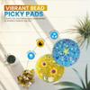 2 Pack Picky Pad, Skin Picking Fidget Toys, Picking Pad, Picky Pad Fidget, Sensory Pick Pad, Picky Pads Gift for Adults with Anxiety, ADHD, Trichotillomania Fidget Toys, Dermatillomania view 2