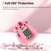 Case for Tamagotchi Nano with Lanyard  Cute Cartoon Silicone Protective Cover for Kids, Soft & Shockproof Shell for Tamagotchi Virtual Pet Keychain, Anti-Drop Holder Accessory (Pink) view 4