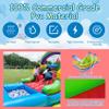 25FT Commercial Inflatable Obstacle Course Bounce House for Adult Big Kids, 100% PVC Bounce House with Water Slide Dual Racing Tunnel, Climbing, Splash Water Pool Heavy Duty Outdoor Party 25x8x8FT view 3