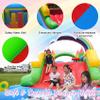 25FT Commercial Inflatable Obstacle Course Bounce House for Adult Big Kids, 100% PVC Bounce House with Water Slide Dual Racing Tunnel, Climbing, Splash Water Pool Heavy Duty Outdoor Party 25x8x8FT view 4