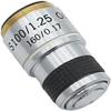 185 Achromatic Objective Lens - Biological Microscope Accessory with 4X, 10X, 20X, 40X, 60X, 100X Magnification 100 view 1