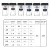 185 Achromatic Objective Lens - Biological Microscope Accessory with 4X, 10X, 20X, 40X, 60X, 100X Magnification 100 view 2