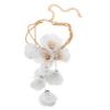 ZYIBPMSJKQCFK Bohemian Flower Long Vintage Necklace,pink,28.5+15.5cm view 4