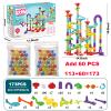 NICTOY Marble Runs - 173 Complete Pieces Maze Track Toys for Toddlers - with 90 Glass Marbles - Marble Runs for Kids Aged 4-8 - Unleash Limitless Building CreativityA2 view 3