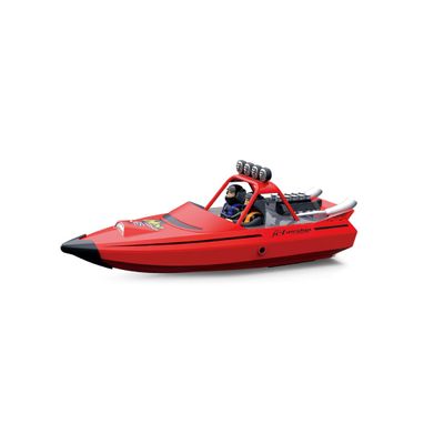 OYDL RC Boat with Lights for Adults & Teens, 2.4GHz Electric Remote Controlled Turbojet Speedboat 30KM/H High-Speed Large Waterproof Racing Boat Ideal Gift