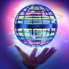 kingroad Flying orb Ball Toy2025 Upgraded Built-in RGB Lights 360Rotating Hover Boomerang Galaxy Ball Outdoor Toy for Kid Adult Playing, Fly Spinner Toys Floating Space orb UFO Drone-Blue view 1