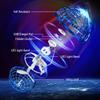 kingroad Flying orb Ball Toy2025 Upgraded Built-in RGB Lights 360Rotating Hover Boomerang Galaxy Ball Outdoor Toy for Kid Adult Playing, Fly Spinner Toys Floating Space orb UFO Drone-Blue view 2