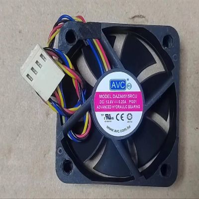 1PC For DAZA0515RCU AVC Cooling Fan DC13.6V 0.20A 5cm 50 * 15mm waterproof