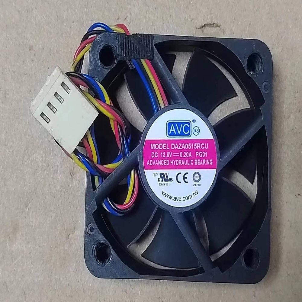 1PC For DAZA0515RCU AVC Cooling Fan DC13.6V 0.20A 5cm 50 * 15mm waterproof