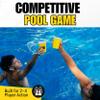 Dice Splash  Competitive Pool Game for Adults, 24 Players, Oversized Floating Dice Set with Cups & 20ft Divider, Pool Party Game view 2