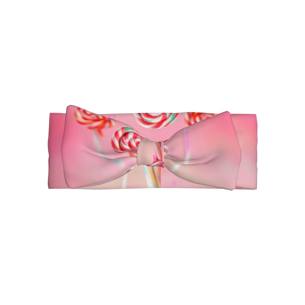 PEGQCVAM Colorful lollipop Baby Bow Headband. Comfortable baby headband, suitable for daily wear and photo props.