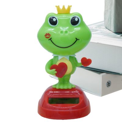 Solar Animals - Decorative Animal Dashboard Ornament | Valentine's Day Desktop Ornament, Dancer Figure for Window Car Dashboard Decor