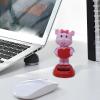 Solar Powered Dancing Animals - Decorative Animal Dashboard Ornament | Solar Toy, Valentine's Day Desktop Ornament, Dancer Figure for Window Car Dashboard Decor view 2