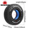 1.9 inch RC Crawler Double Lined Tires OD:105mm,EVA+Foam liner For 1/10 RC Crawler car e.g. TRX-4 D90 BALOCH KO3 TF2 VS4-10 Tamiya CC01 Enduro 90047 SCX10III Gen8 W229/4 Pcs view 2