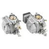 6L2-14301 6L2-14302 Carburetor Assy 2pcs Compatible with 2 Stroke 2 Cylinder Outboard Motor 20HP 25HP 25MLHU Models Fits 6L2-14302-00 6L2-14301 view 1