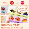 SEP SHIZHI First English Words Sound Book, My First English Sound Toy, 21 Themes and 470+ Words Interactive Audio Sound Books for Kids, Early Learning Education Language Books Music Toys view 4