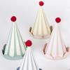 Meri Meri Birthday Party Hats, Pack of 8 Bright and Colorful Cone Birthday Hats for Kids & Adults view 3