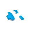 YRhXAF Metal Upgrade Modification Front Bumper Compatible with 1/14 144010 144001 144002 1/12 124017 124019 RC Car Parts(Blue Set) view 1