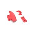 YRhXAF Metal Upgrade Modification Front Bumper Compatible with 1/14 144010 144001 144002 1/12 124017 124019 RC Car Parts(Blue Set) view 2